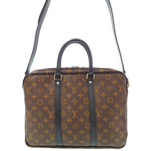 Louis Vuitton Monogram Macassar PDV Business Bag
